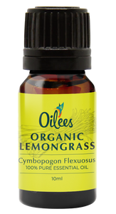Lemongrass Organic Essential Oil